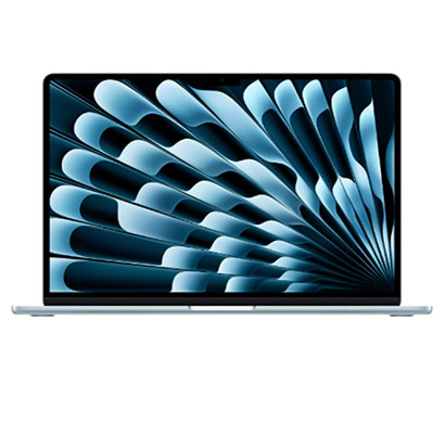 apple macbook air (z1he00053) laptop ( apple m4 chip with 10-core cpu and 10-core gpu/ 24gb ram/ 1tb ssd/ 15 inch),sky blue