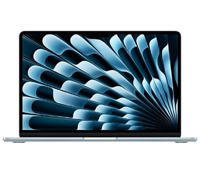 apple mdhk4hn/a macbook air 13 (10-core apple m5 chip/24 gb/1 tb ssd/mac os/liquid retina), 34.46 cm (13.6 inch), sky blue