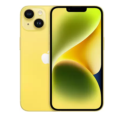 apple iphone 14 (128 gb storage),yellow