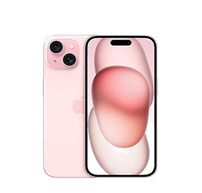 apple iphone 15 (128 gb storage) pink color