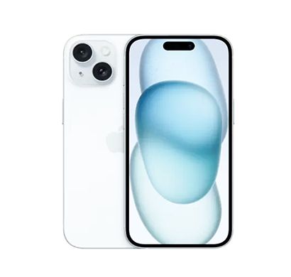 apple iphone 15 (128 gb) blue color