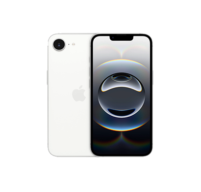 apple iphone 16e (128gb), white colour