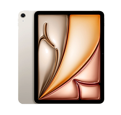 apple ipad air mv293hn/a (128gb storage/ 13 inch display/ wi-fi tablet), starlight
