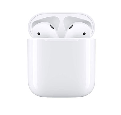 apple airpods 2 with charging case (white)