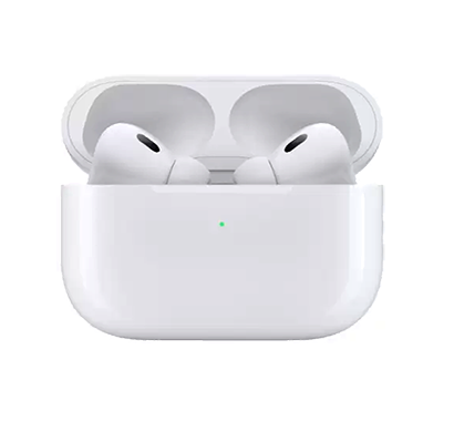 apple airpods (2nd generation) with active noise cancellation, (white, true wireless)