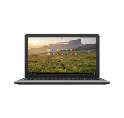 asus vivobook 15 x540ua-gq704 laptop(intel core i3/ 7th gen/ 4gb ram/ 1tb hdd/endless os/integrated graphics/1.90 kg/ 15.6-inch hd), silver gradient
