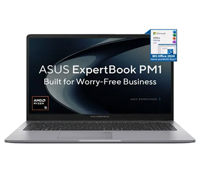 asus expertbook ( pm1503cda-s70546ws) laptop ( amd ryzen 5 hexa core 150/ 16gb ram/ 512 gb ssd/ windows 11 home)