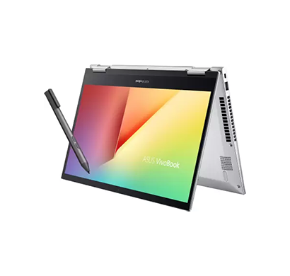 asus vivobook flip 14 (tp470ea-ec301ws) 2 in 1 laptop (intel core i3-1115g4/ 8gb ram/ 256gb pcie ssd/ windows 11 + ms office/ 14