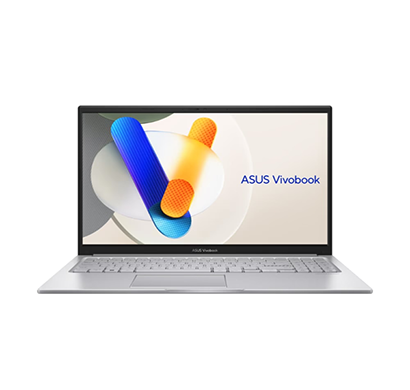 asus vivobook (x1504va-nj320ws) laptop (intel core i3-1315u/ 8gb ram/ 512gb ssd/ intel uhd graphics/ windows 11/ ms office home and student/ 15.6 inch), cool silver