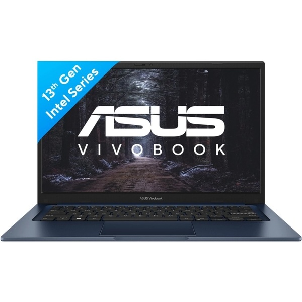 asus vivobook 14 (2026) x1404va-eb1923ws thin and light laptop (intel core i3/13th gen 1315u/8 gb ram/512 gb ssd/windows 11 home/14 inch/1.4 kg/ with ms office/quiet blue) 1 year warranty