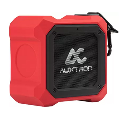 auxtron thrum 602 waterproof bluetooth speaker (tws) - red