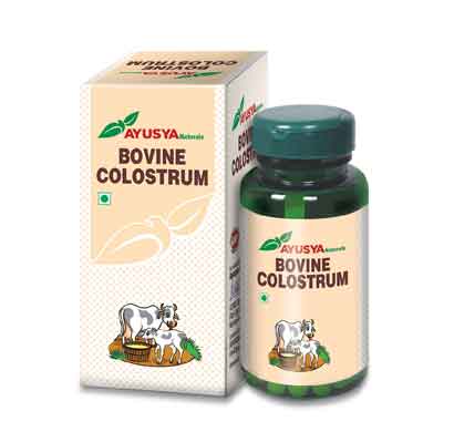 ayusya naturals bovine colostrum (30 chew tablets) rich in essential nutrients and boosts immunity