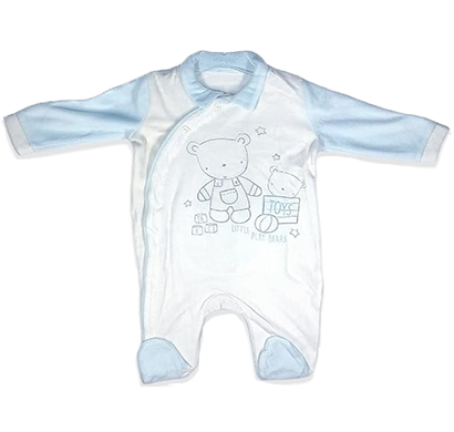 babyhop romper, sleepsuit,bodysuits, jumpsuit - cotton/velvet blend for new born, infants