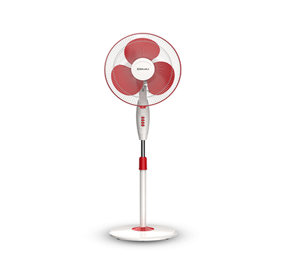 bajaj frore neo 400mm scarlet red pedestal fan (252077)