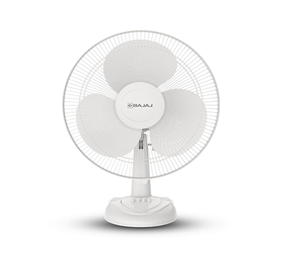 bajaj frore neo 400mm all white table fan (252070)