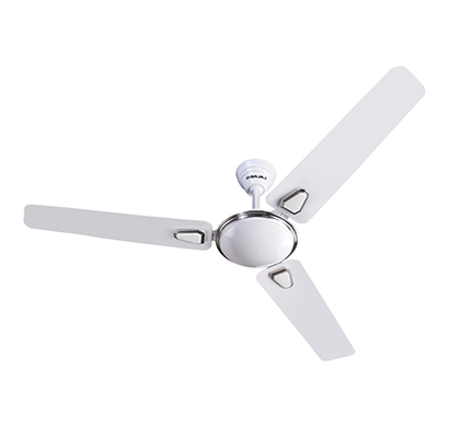 bajaj frore deco turbo 1200 mm opal white ceiling fan (251508ee)