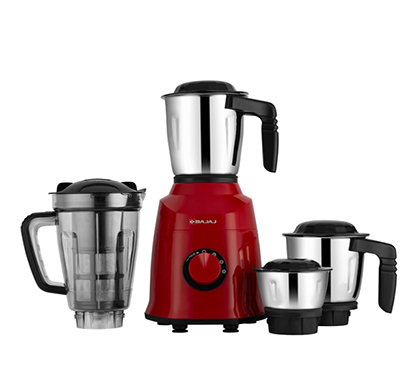 bajaj military series rex 750w 4 jar mixer grinder