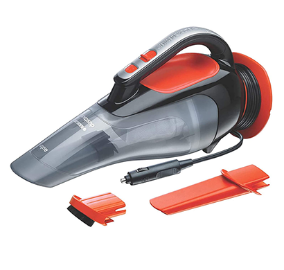 black+decker ( adv1210) 12v automatic vacuum cleaner for car ( black & orange)
