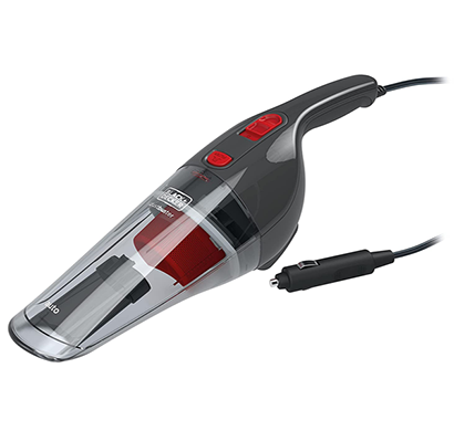 black+decker ( nv1210av) 12vdc powerful vacuum cleaner for car ( grey & red)