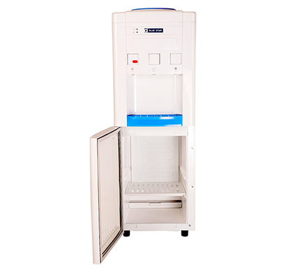 blue star bwd3fmrga star hot, cold and normal water dispenser with refrigerator (standard)