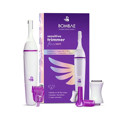 bombae 6-in-1 sensitive areas trimmer for women