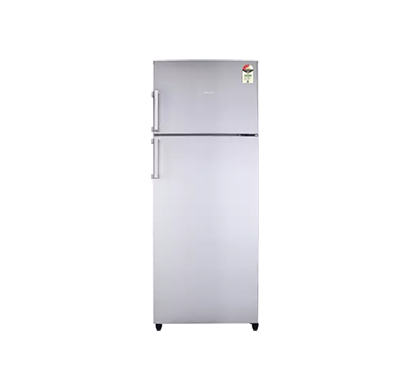 bosch (kdn43vl40i) frost free double door 3 star 347 l refrigerator, metallic