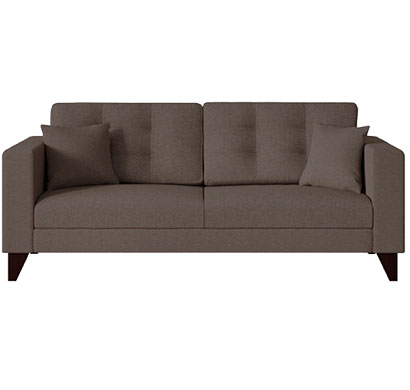 casacraft from pepperfry (fm1818968) bento 3 seater sofa in wood (brown colour)