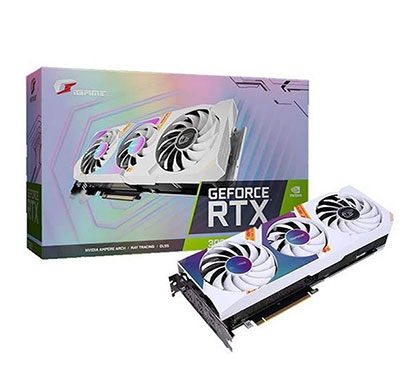 colorful igame geforce rtx 3070 ultra w oc-v 8gb gddr6 graphics card (256 bit/ 3dp+hdmi)