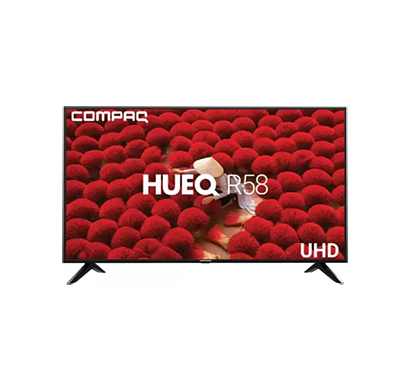 compaq hueq r58 146 cm (58 inch) ultra hd (4k) led smart android tv (cq58apud)