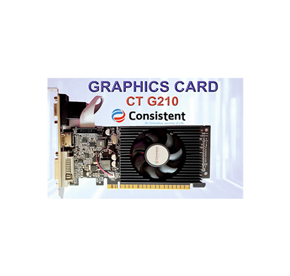 consistent (ct g210) 1gb ddr3 graphics card