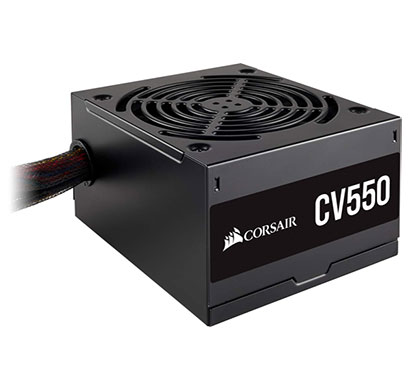 corsair cv550, cv series, 80 plus bronze certified, 550 watt non-modular power supply