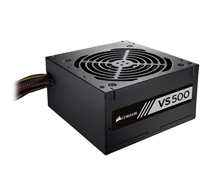 corsair vs series, vs500, 500 watt (500w), power supply