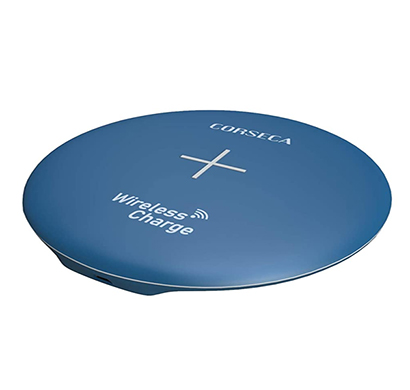 corseca (dmcwl101) power pie qi-certified wireless charging pad for ios android smartphone (multicolour)