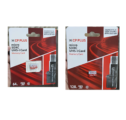 cp plus 128gb microsdxc memory card + cp plus 64gb microsdxc memory card