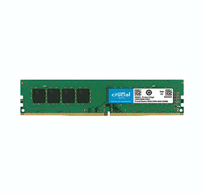 crucial (cb8gu2666) basics 8gb ddr4 1.2v 2666mhz cl19 udimm ram memory module for desktop