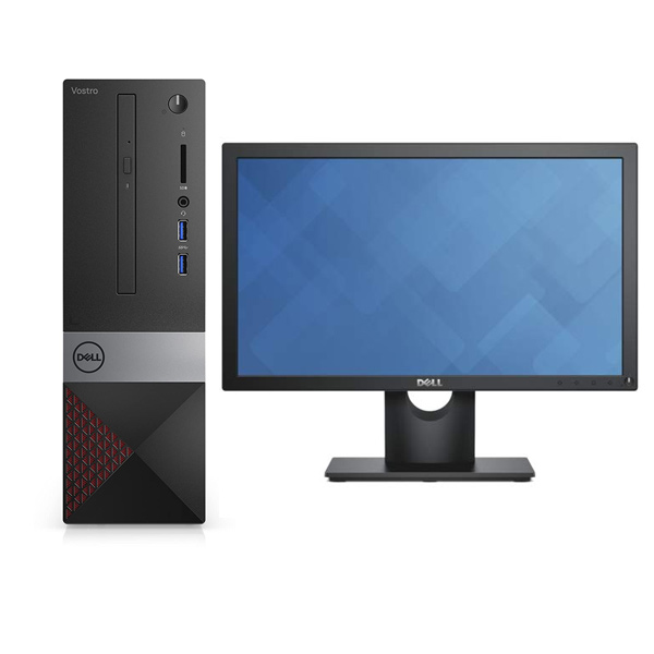 Wholesale Dell Vostro 3470 Desktop (Intel Core I3-9100U/ 9th Gen/ 4GB RAM/  1TB HDD/ DOS/ With DVD/ 18.5 Inch LED Monitor/ Keyboard  Mouse/ Years  Warranty) Black with best liquidation deal Excess2sell