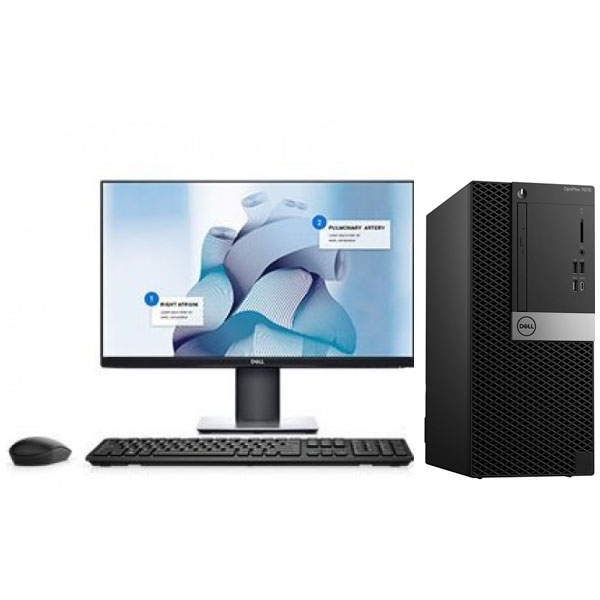 Wholesale Dell Optiplex 7070 MT Desktop Pc (Intel Core i7-9700/ 9th Gen/  4GB RAM / 1TB HDD/ 20