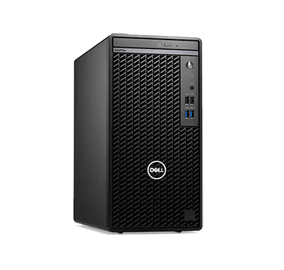 dell optiplex 7010 tower desktop (intel core i3/ 13th gen/ 8gb ram/ 256gb ssd + 1tb hdd/ windows 11 pro/ no monitor/ 3 years warranty), black