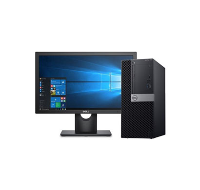 dell optiplex 3070 desktop pc (intel core i3-9100/ 9th gen/ 4gb ram/ 1tb hdd / dos /18.5 inch led), 3 year warranty