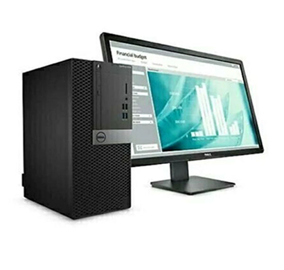 Dell Optiplex 3080 MT (Intel Core I3/ 10th Gen/ 4GB RAM/ 1TB HDD/ Ubuntu/ 18.5 Inch Monitor/ 3 Years Warranty), Black