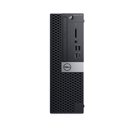 dell optiplex 7070 small form factor desktop pc (intel core i5-9600/ 9th gen/ 16gb ram / 512 gb ssd / windows 11 pro/ integrated graphics/ kb mouse/ 1 year warranty), black