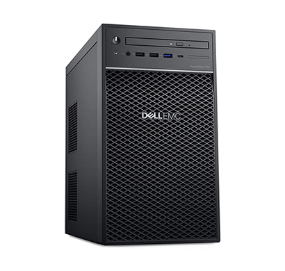 Dell PowerEdge T40 Server (BTX Intel Xeon E-2224/ 8GB RAM/ 1TB HDD/ DVD/ No Monitor/ 3 Years warranty) Black