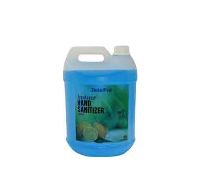 detel hand sanitizer (5000 ml) 70% ethanol