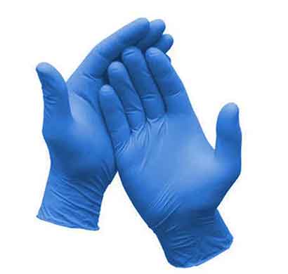 diall nitrile examination gloves, powder free, non-sterile
