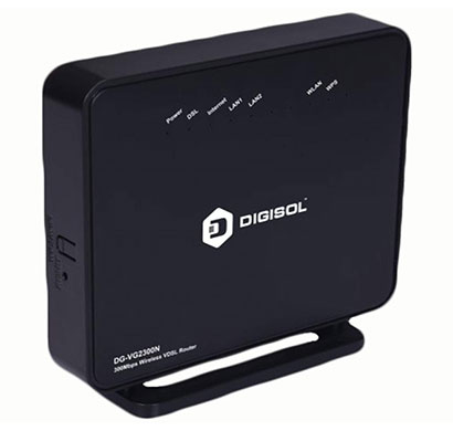 digisol dg-vg2300n 300mbps wireless vdsl2/adsl2+ broadband router(black)