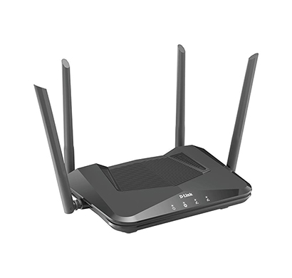 d-link dir-x1560 - ax1500 wi-fi 6 router (black, not a modem)