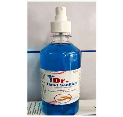 dr. hand sanitizer 70% alcohol (500ml push pull)