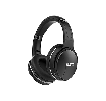 elista el-bh23 with built in fm bluetooth headset (black, on the ear)