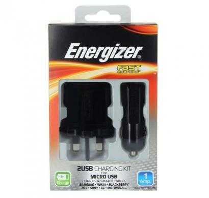 energizer charging kit 2usb 1amp for micro-usb devices