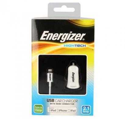energizer high tech in car charger (10watts) with lightning connector